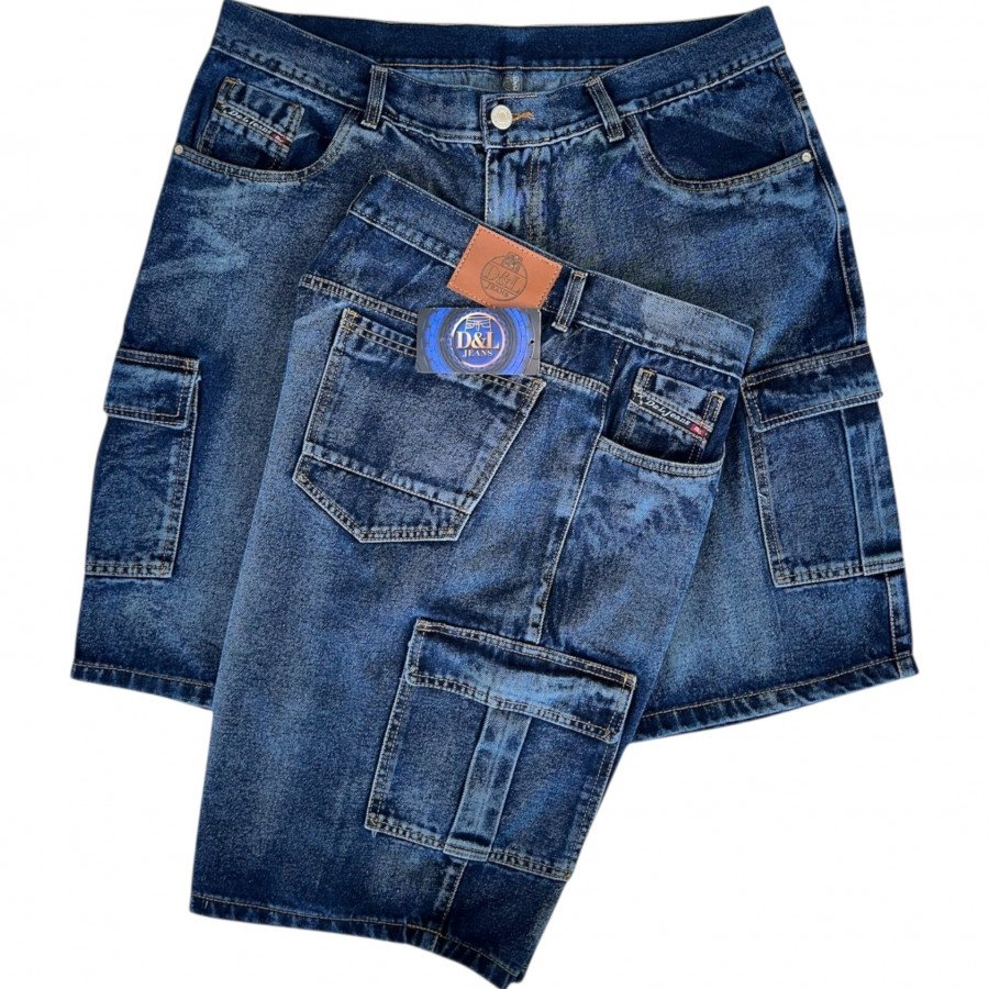 Bermuda Hombre Cargo Pluss  001