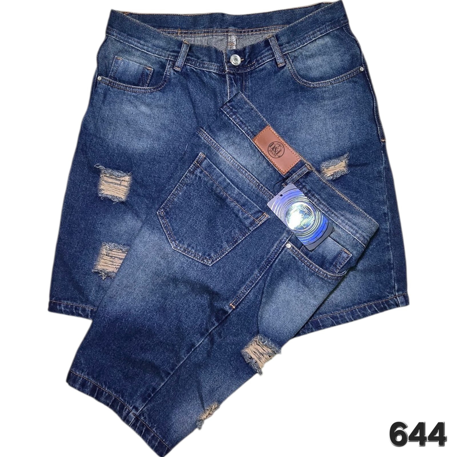 Bermuda Hombre D&l  Rigida  644
